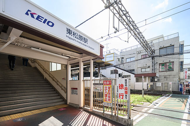 駅から徒歩1分以内 気軽に通いやすい立地