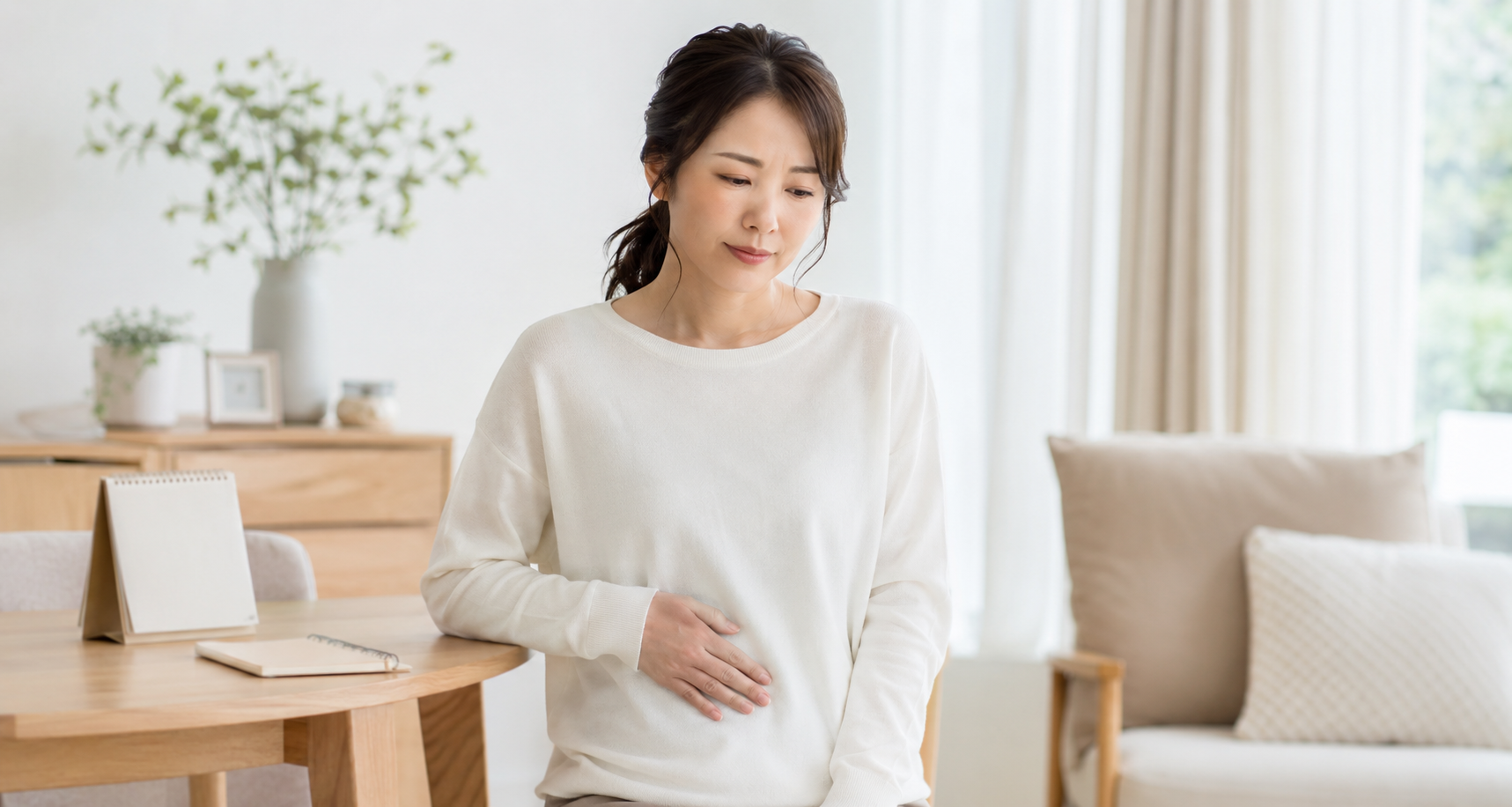 生理前にお腹が張るのはなぜ？｜ホルモンと腸の関係【医療コラム第58回】